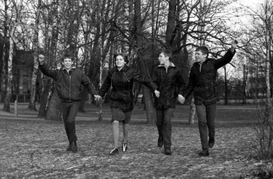 Quadruplets from Silute, Lithuanian SSR