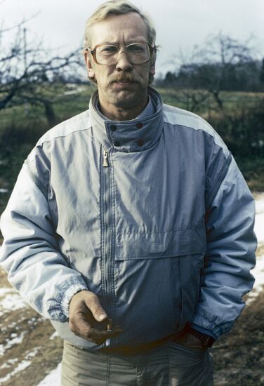 Estonian farmer Mart Saldre