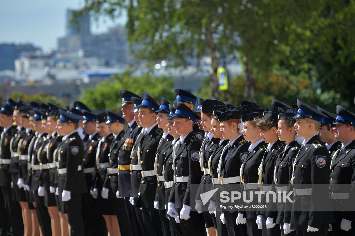 Russia Federal Guard Service Cadets Graduation