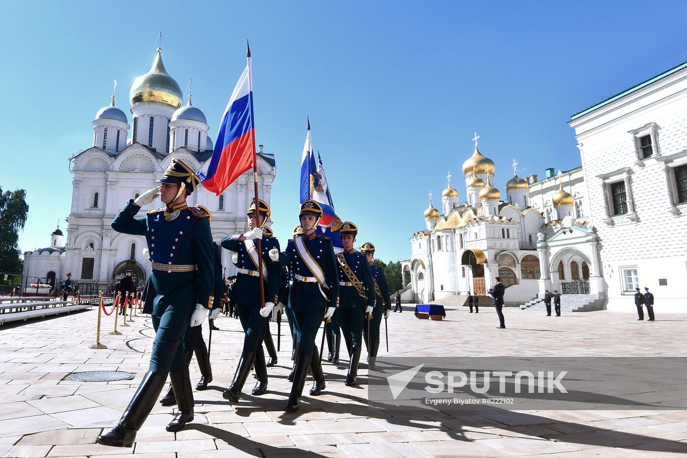 Russia Federal Guard Service Cadets Graduation