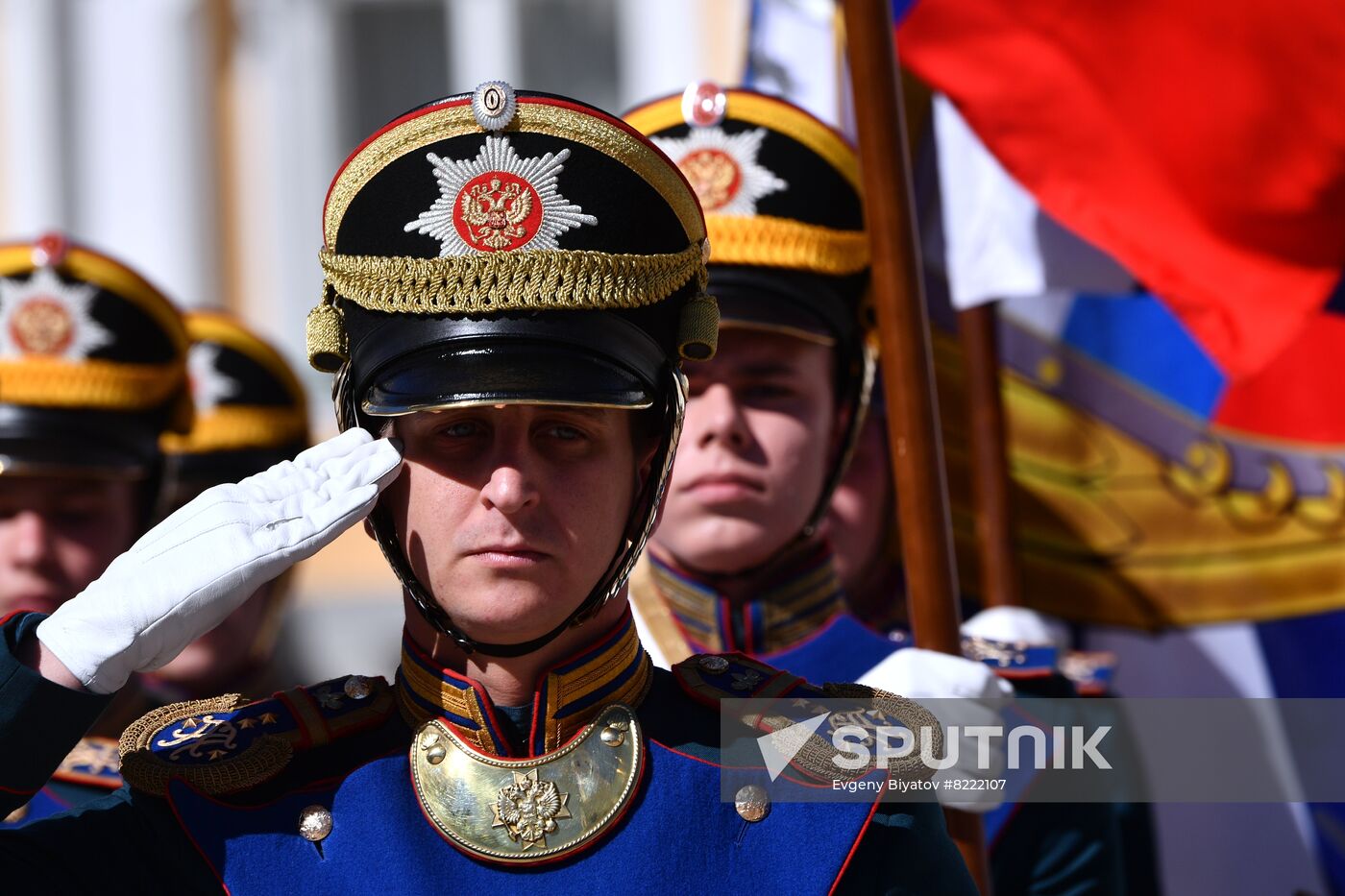 Russia Federal Guard Service Cadets Graduation