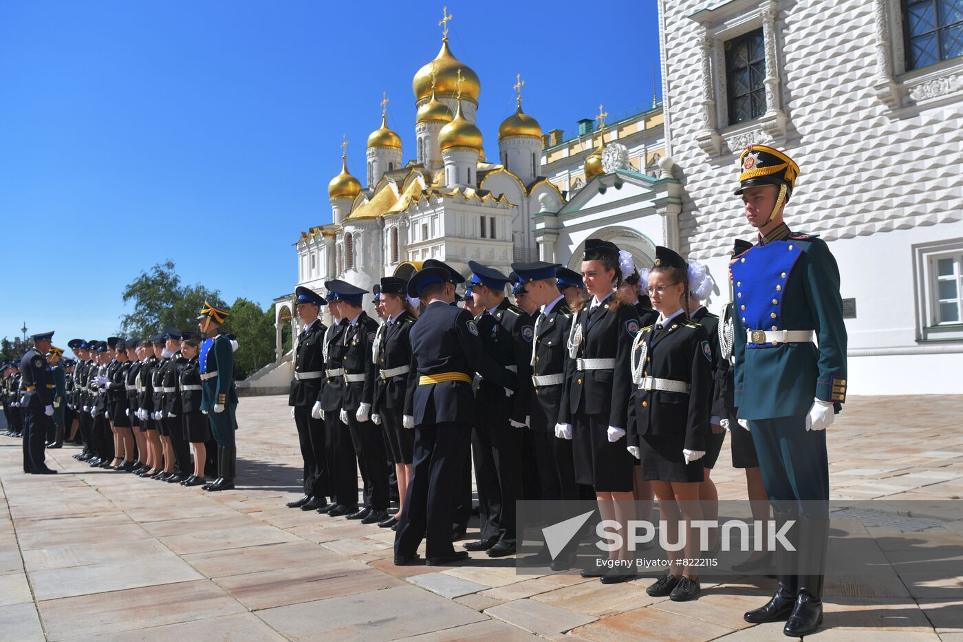 Russia Federal Guard Service Cadets Graduation