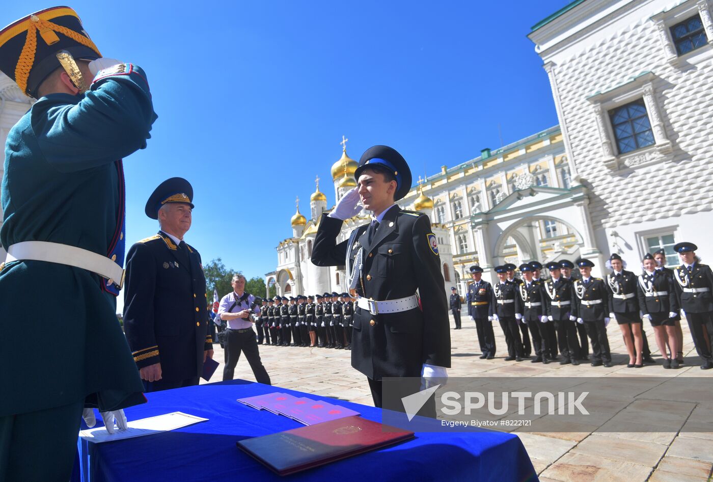 Russia Federal Guard Service Cadets Graduation