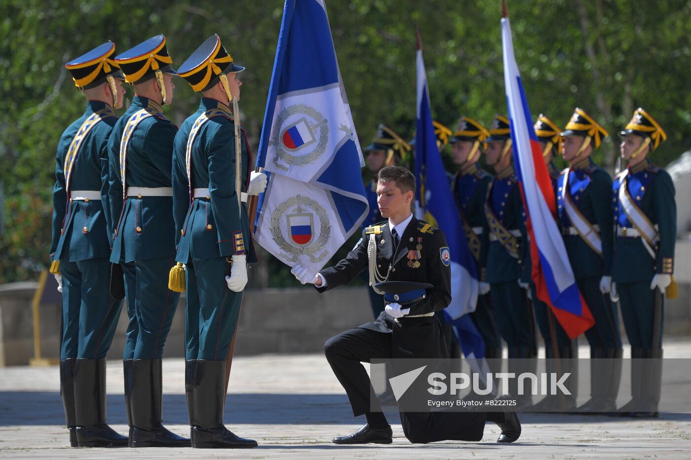 Russia Federal Guard Service Cadets Graduation