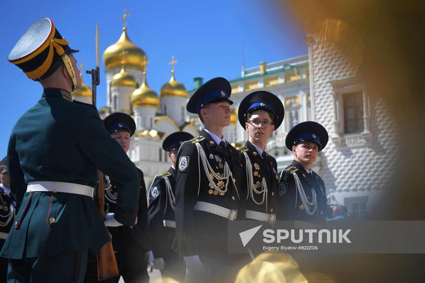 Russia Federal Guard Service Cadets Graduation