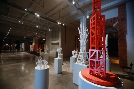 Russia Art Thinking Landscape Exhibition