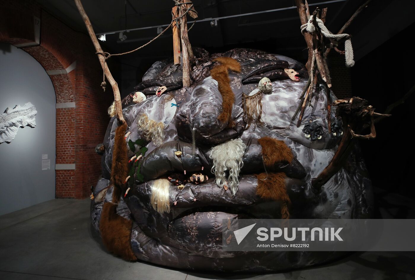 Russia Art Thinking Landscape Exhibition