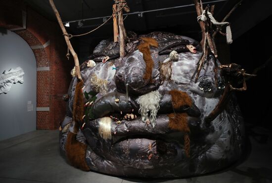 Russia Art Thinking Landscape Exhibition
