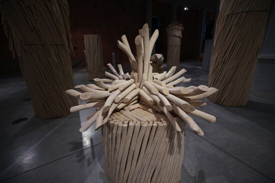 Russia Art Thinking Landscape Exhibition