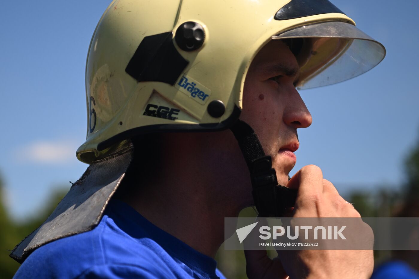 Russia Firefighters Contest