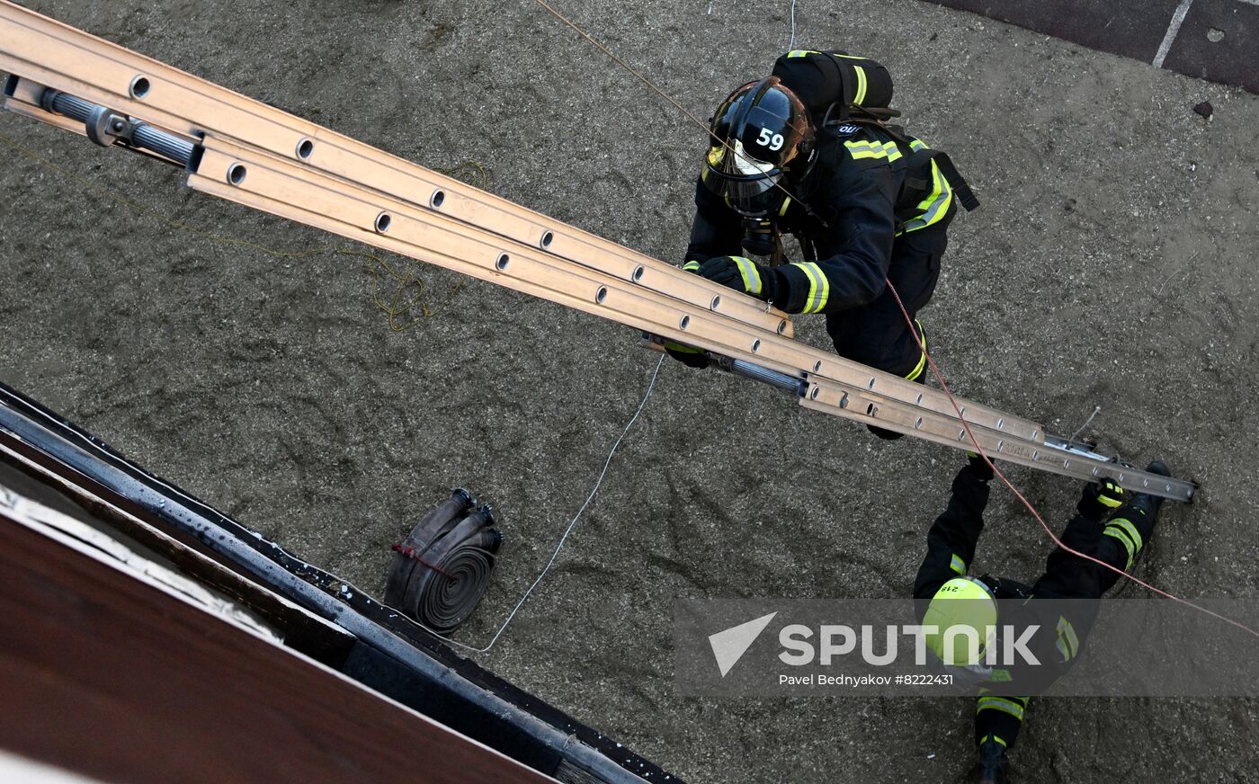 Russia Firefighters Contest