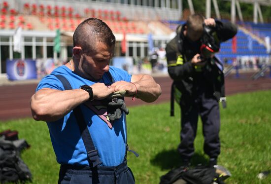 Russia Firefighters Contest