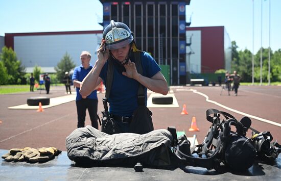Russia Firefighters Contest