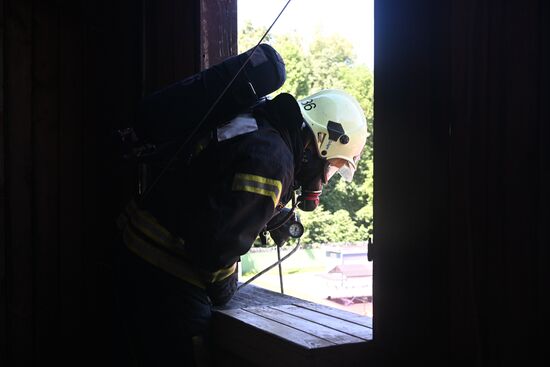 Russia Firefighters Contest