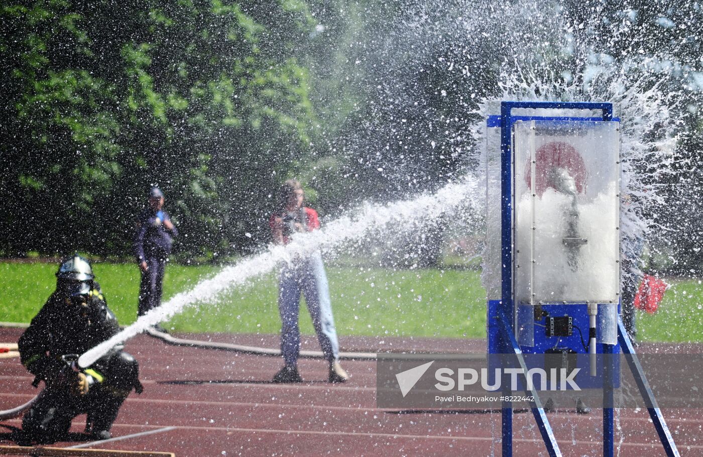Russia Firefighters Contest