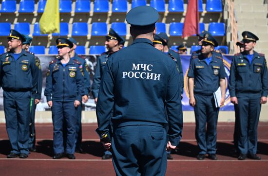 Russia Firefighters Contest