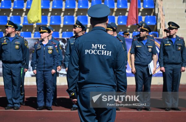 Russia Firefighters Contest