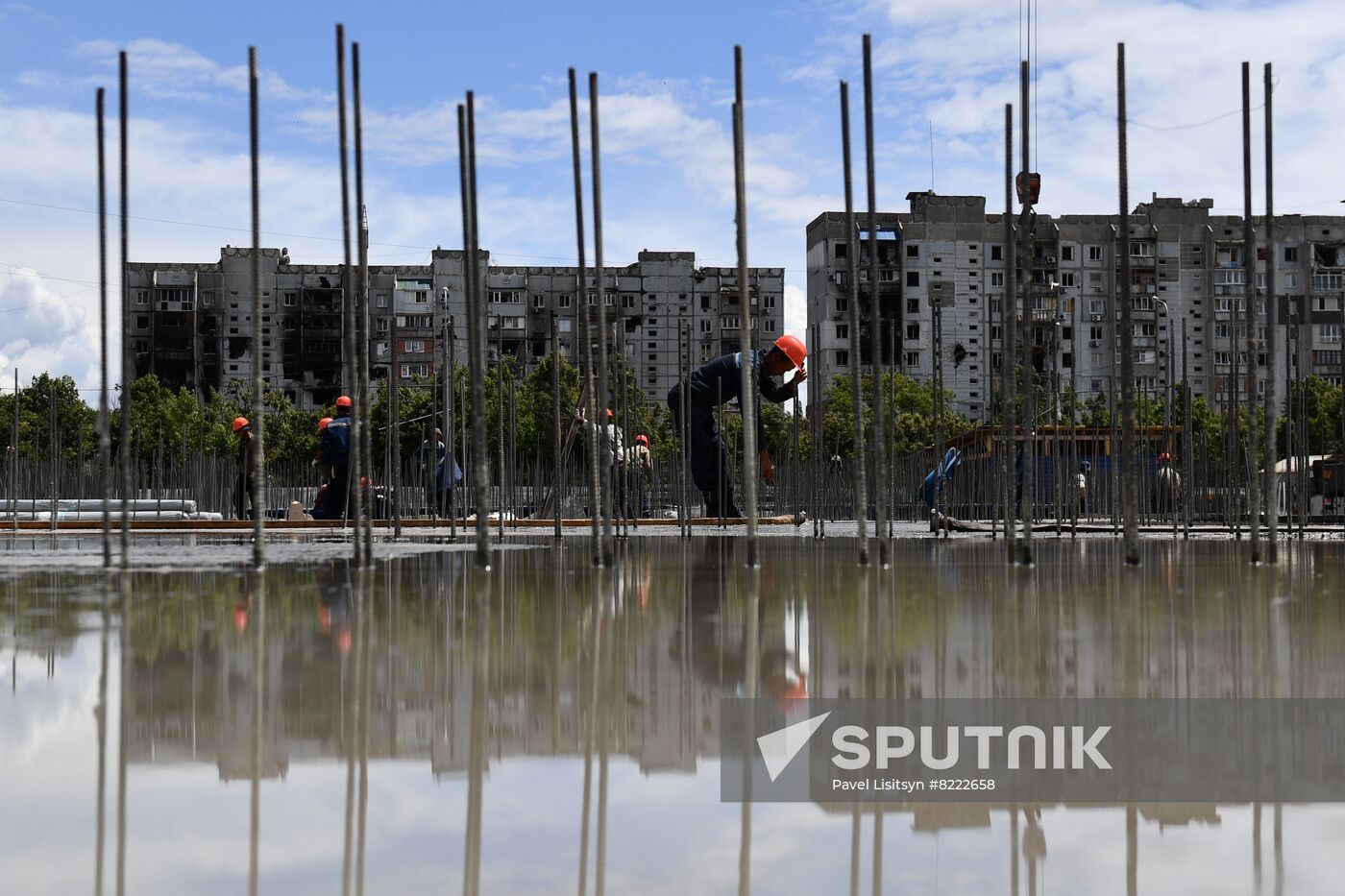 DPR Russia Ukraine Military Operation Construction