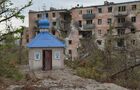 A view shows a house and a chapel destroyed by a recent shelling in the course of Russia's military operation in Ukraine, in the village of Toshkivka, outside Popasna, Luhansk People's Republic. Location: Luhansk People's Republic. Author: Viktor Antonyuk/Sputnik. LPR Russia Ukraine Military Operation