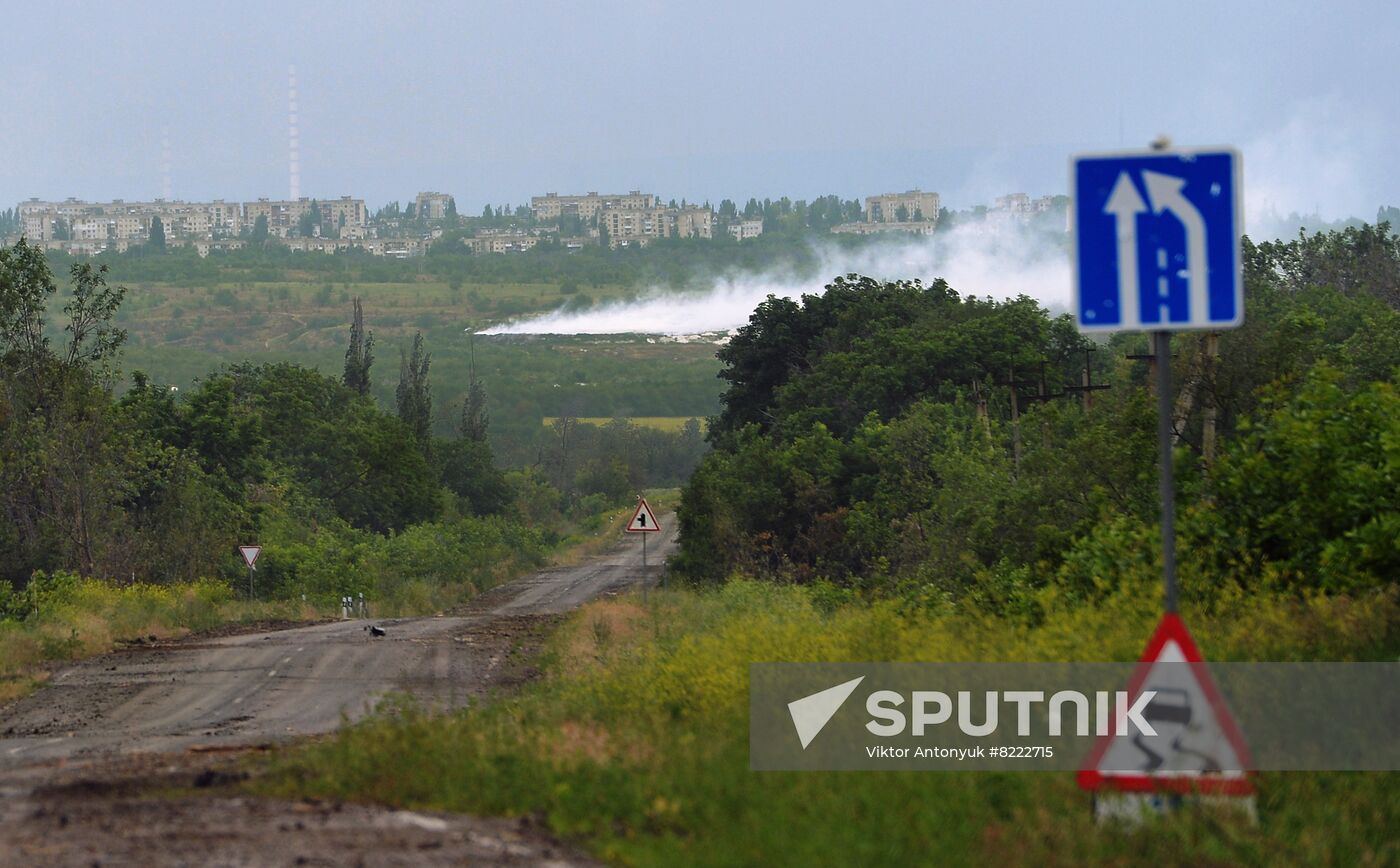 LPR Russia Ukraine Military Operation