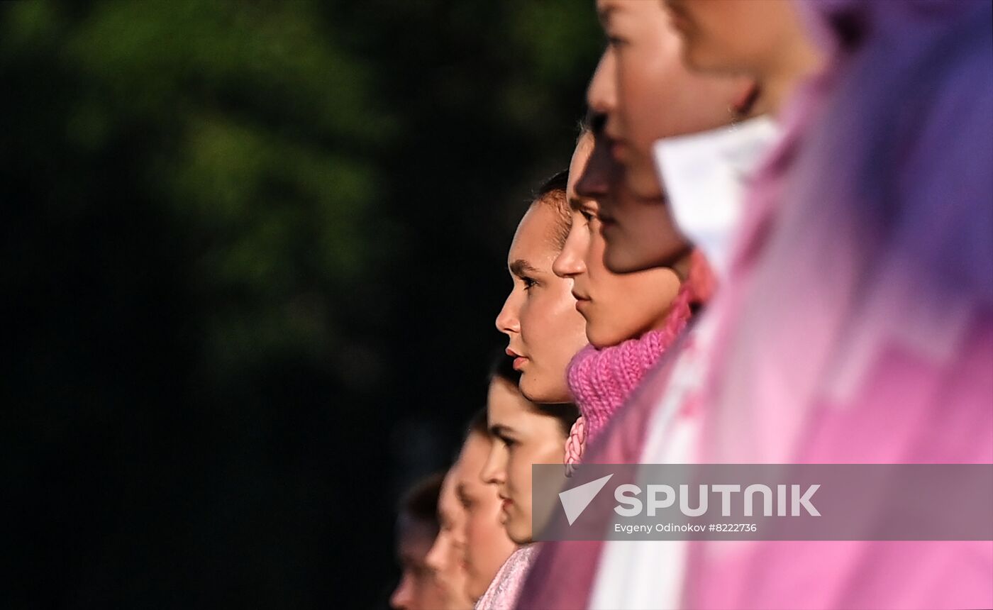 Russia Moscow Fashion Week