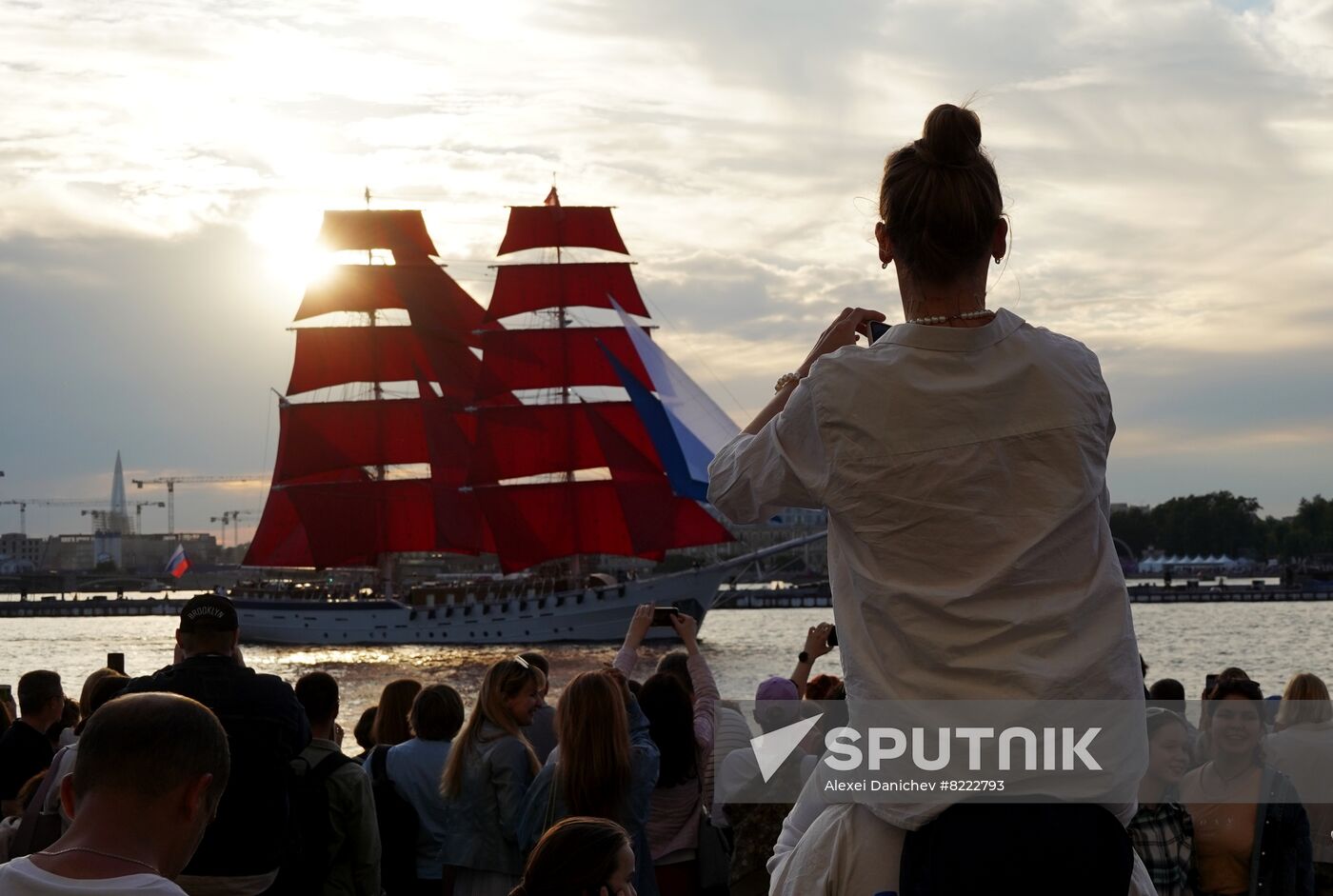 Russia Scarlet Sails Show Rehearsal