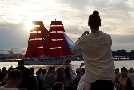 Russia Scarlet Sails Show Rehearsal