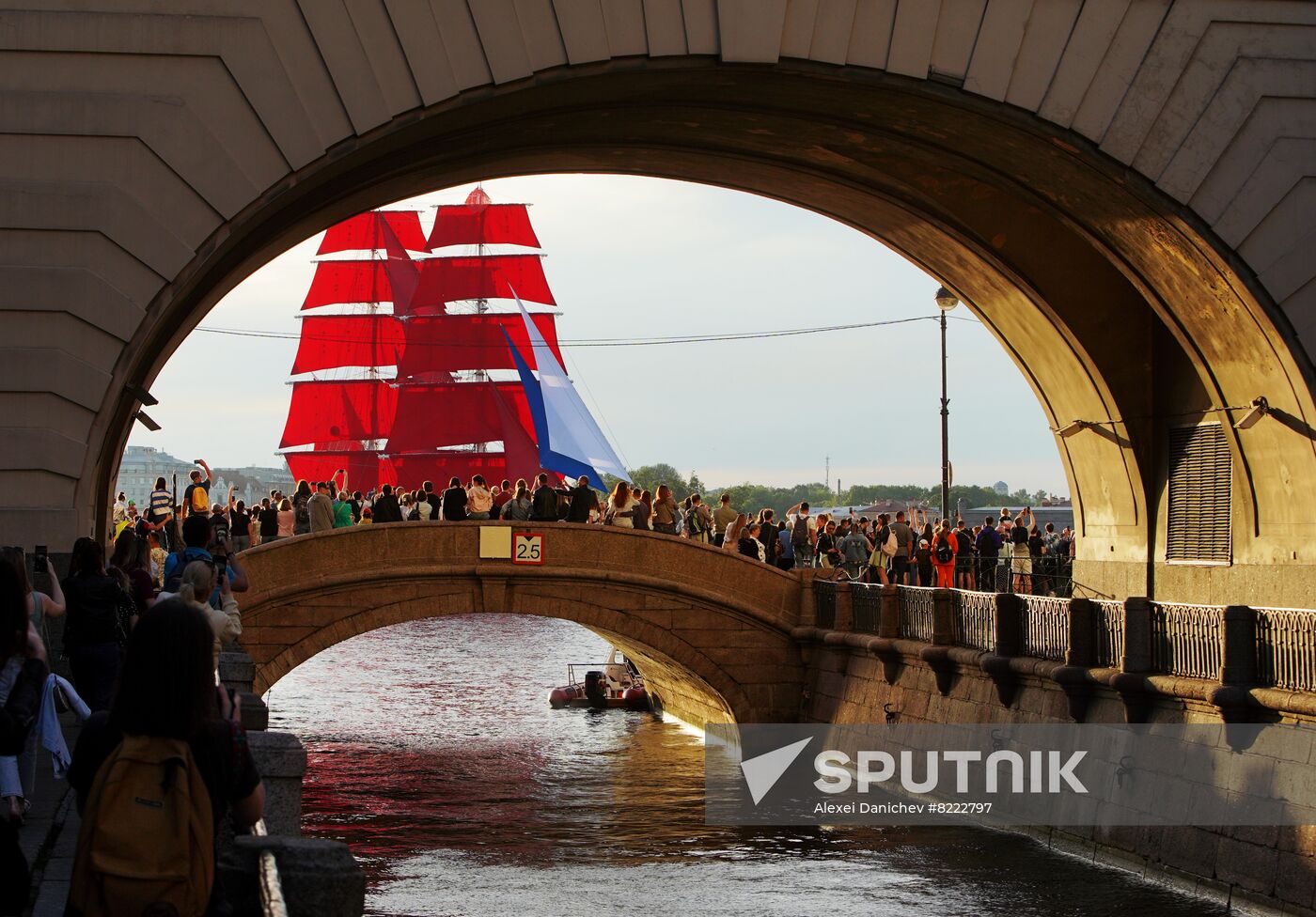 Russia Scarlet Sails Show Rehearsal