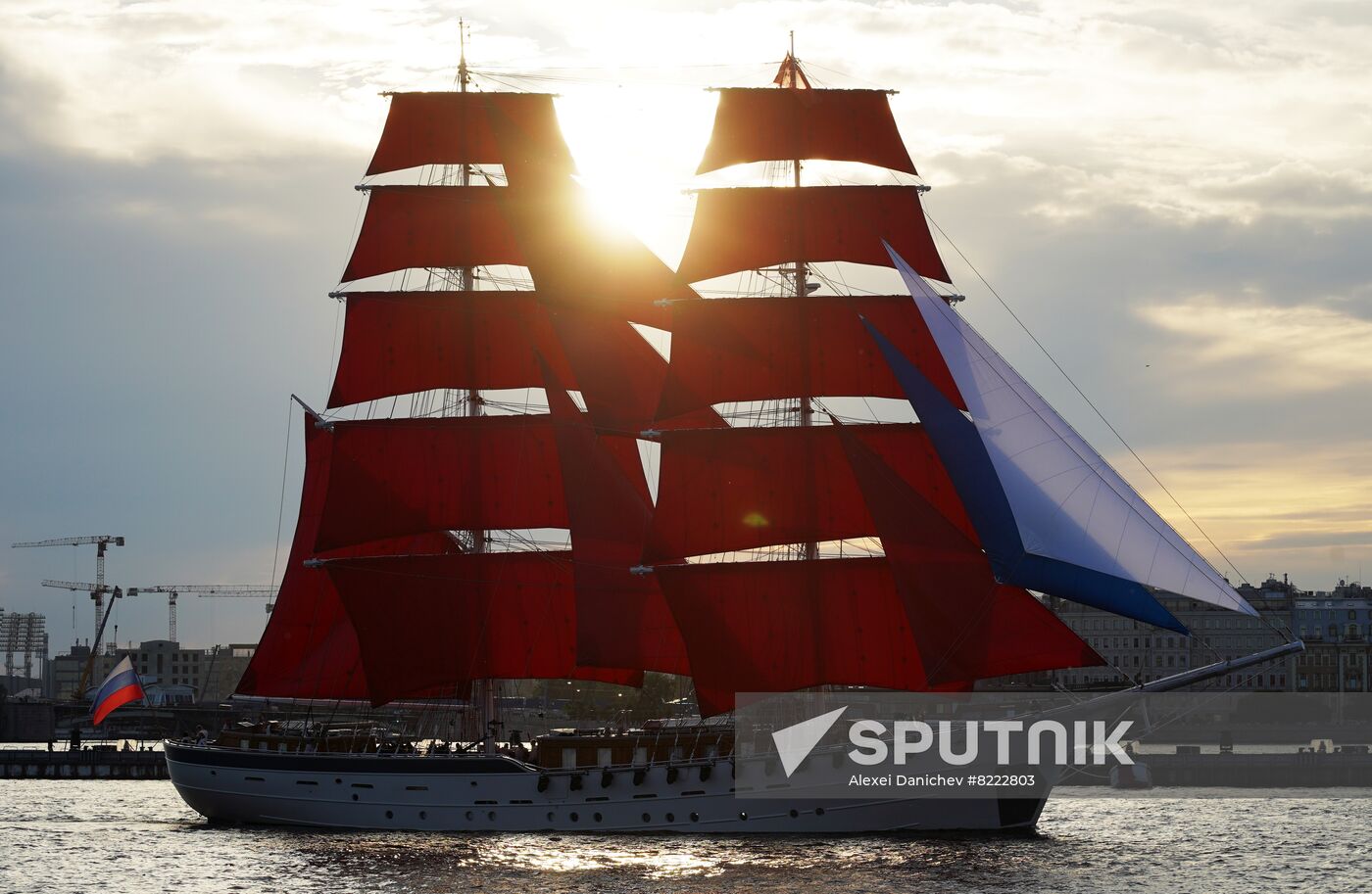 Russia Scarlet Sails Show Rehearsal