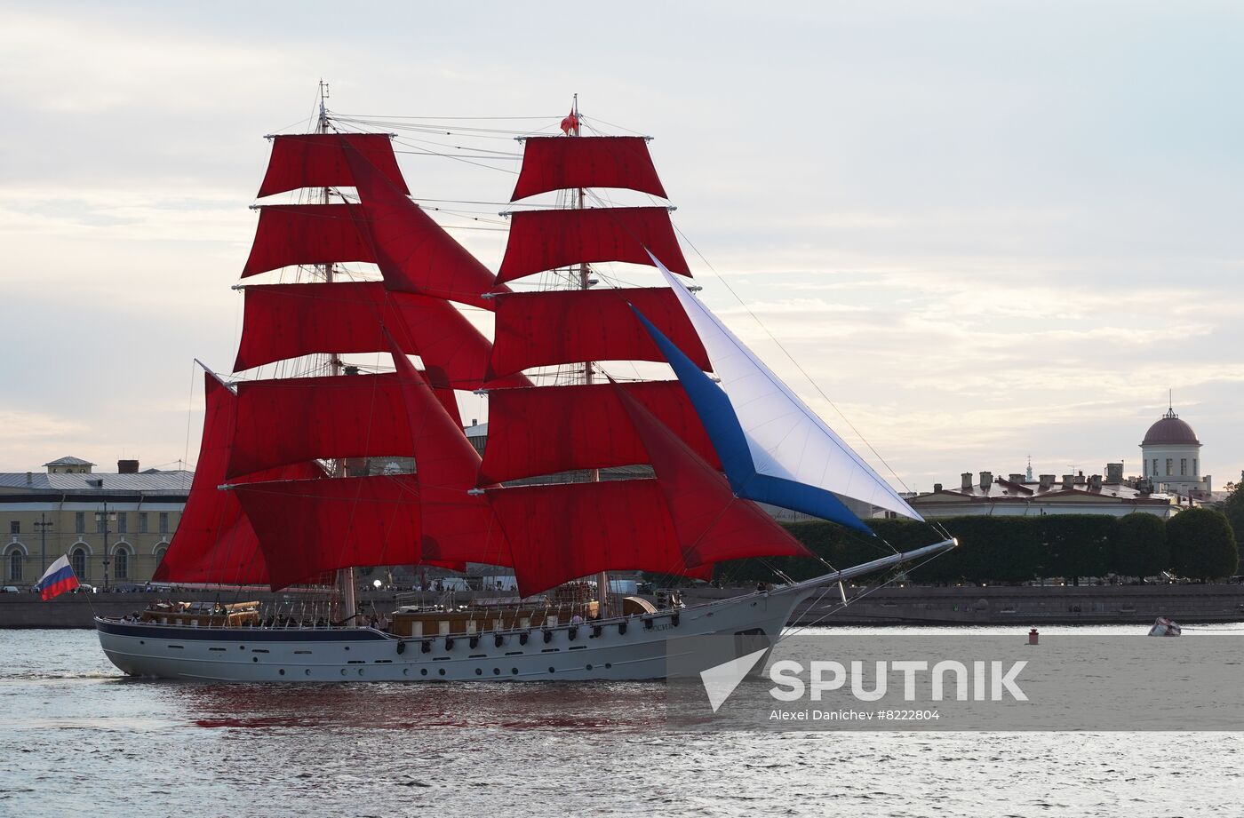 Russia Scarlet Sails Show Rehearsal