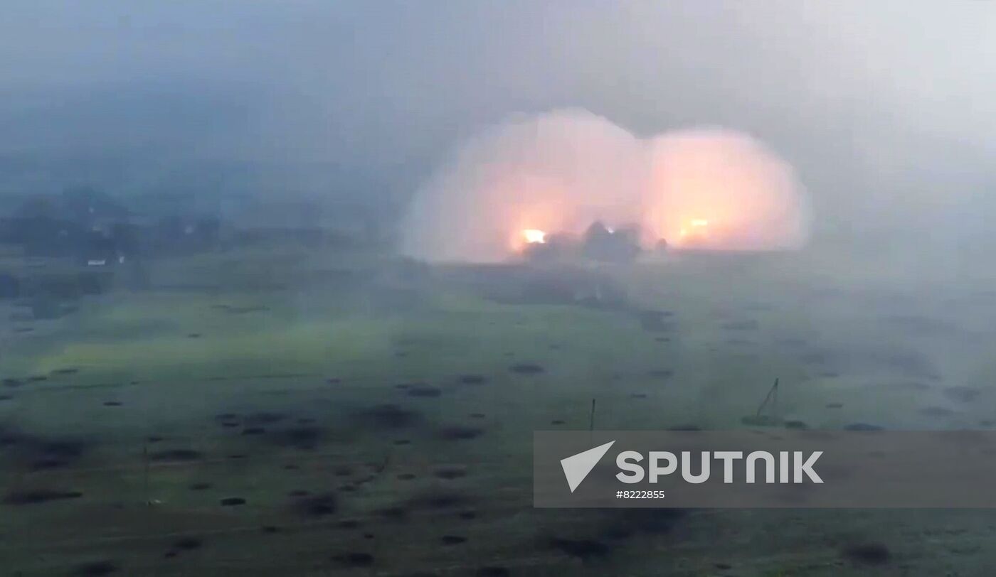 Ukraine Russia Military Operation Rocket Launchers