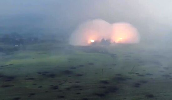 Ukraine Russia Military Operation Rocket Launchers