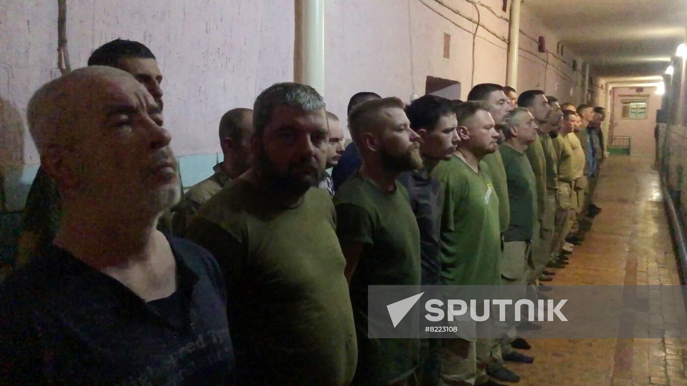 LPR Russia Ukraine Military Operation Surrendered Servicemen