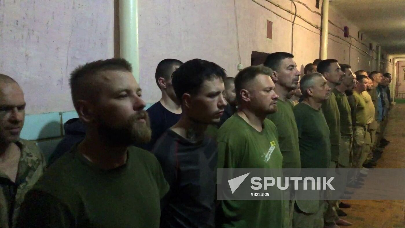 LPR Russia Ukraine Military Operation Surrendered Servicemen