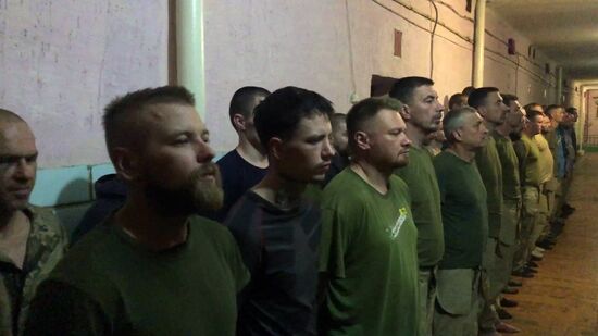LPR Russia Ukraine Military Operation Surrendered Servicemen