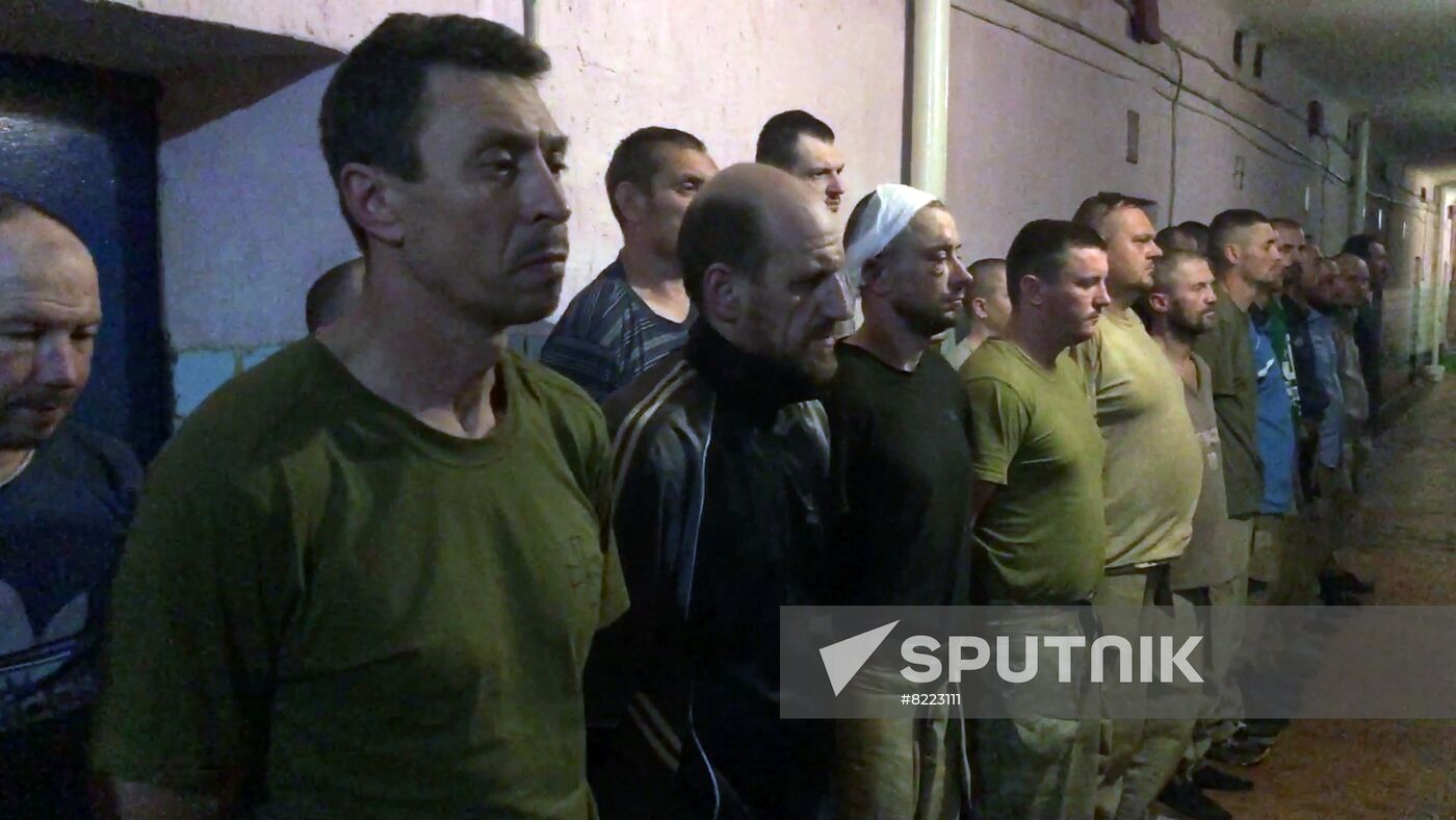 LPR Russia Ukraine Military Operation Surrendered Servicemen