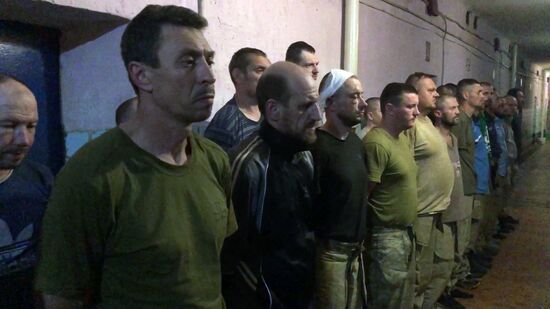 LPR Russia Ukraine Military Operation Surrendered Servicemen