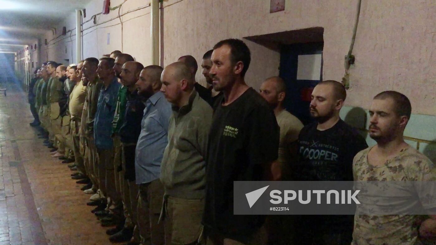 LPR Russia Ukraine Military Operation Surrendered Servicemen