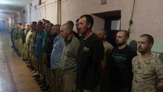 LPR Russia Ukraine Military Operation Surrendered Servicemen