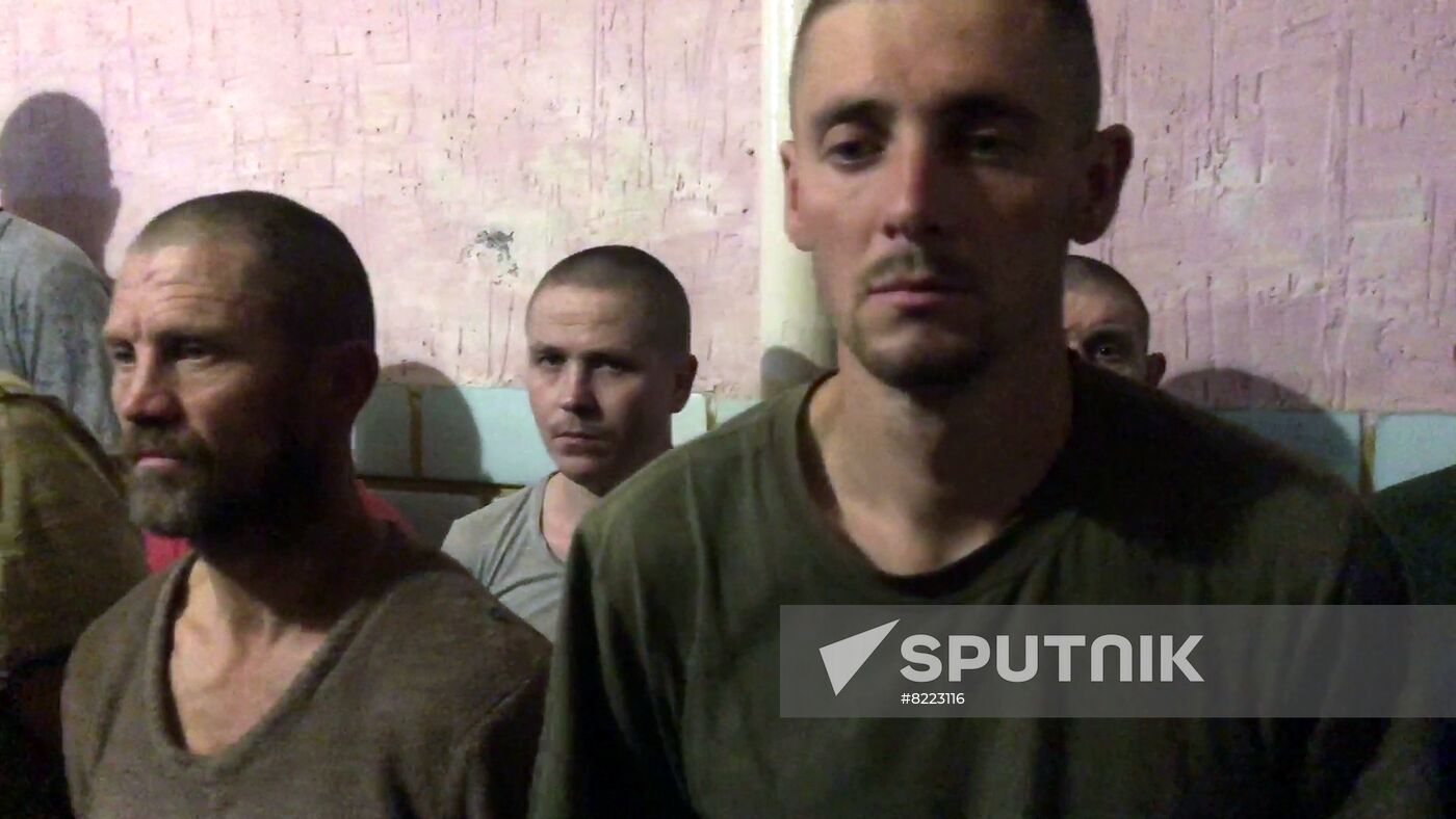 LPR Russia Ukraine Military Operation Surrendered Servicemen