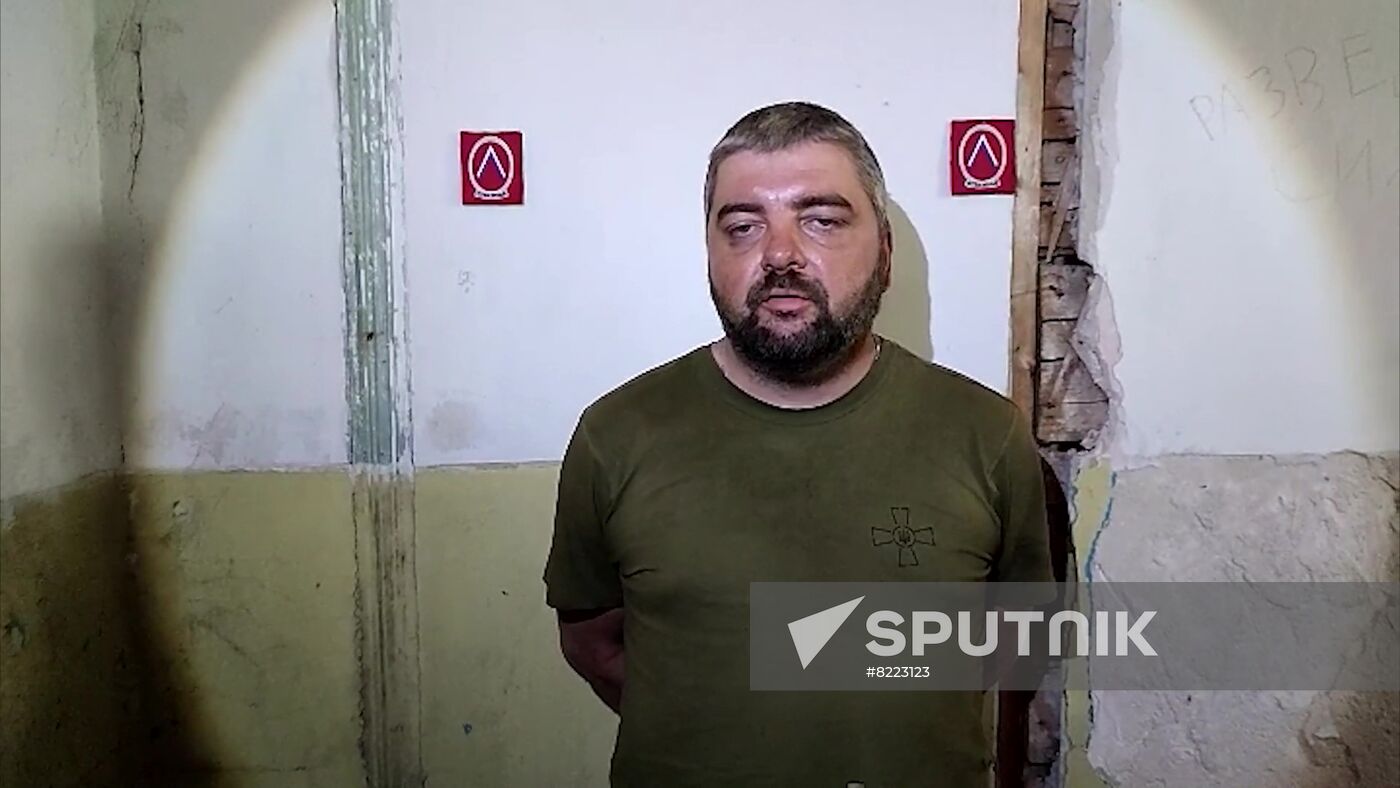 LPR Russia Ukraine Military Operation Surrendered Servicemen