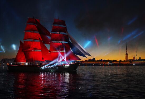 Russia Scarlet Sails Show