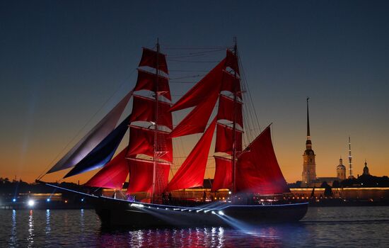 Russia Scarlet Sails Show