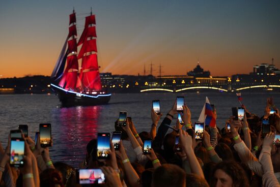 Russia Scarlet Sails Show