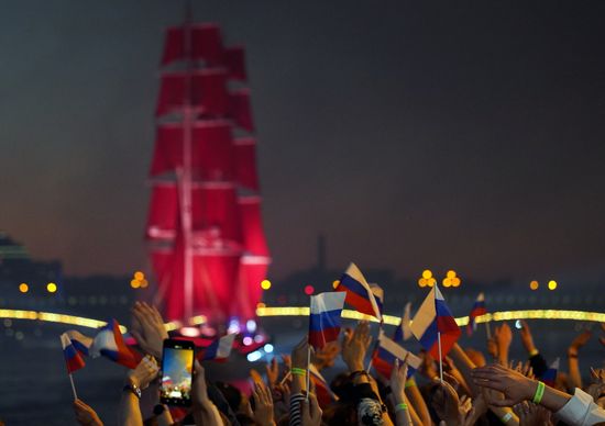 Russia Scarlet Sails Show