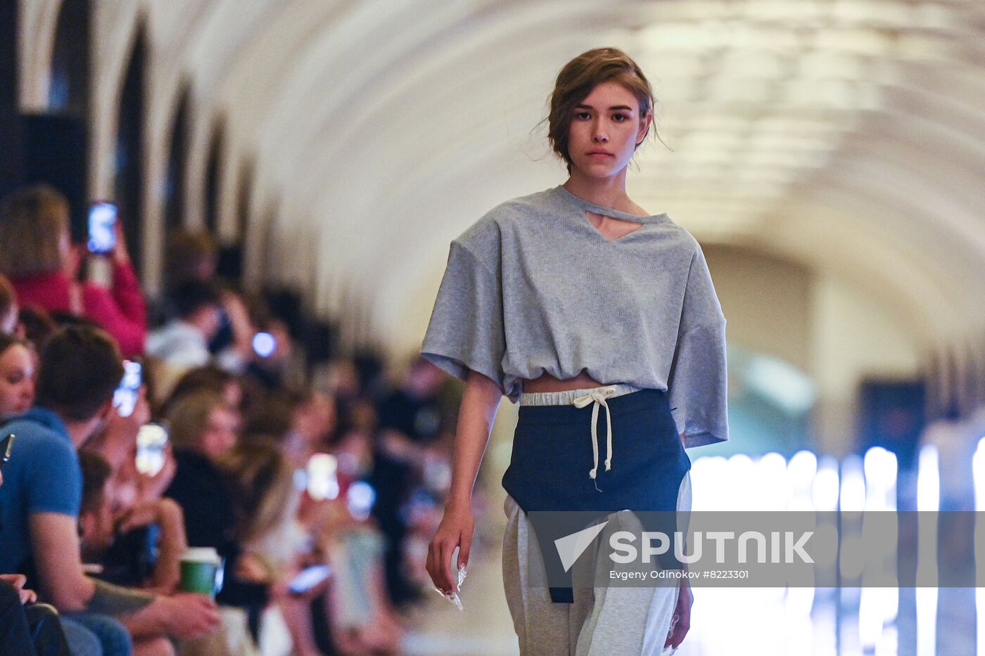 Russia Moscow Fashion Week Metro