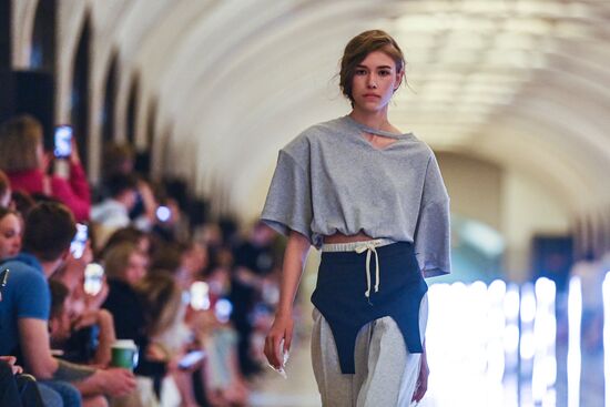 Russia Moscow Fashion Week Metro