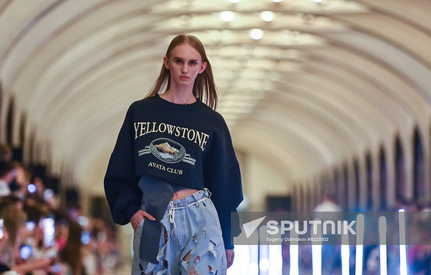 Russia Moscow Fashion Week Metro