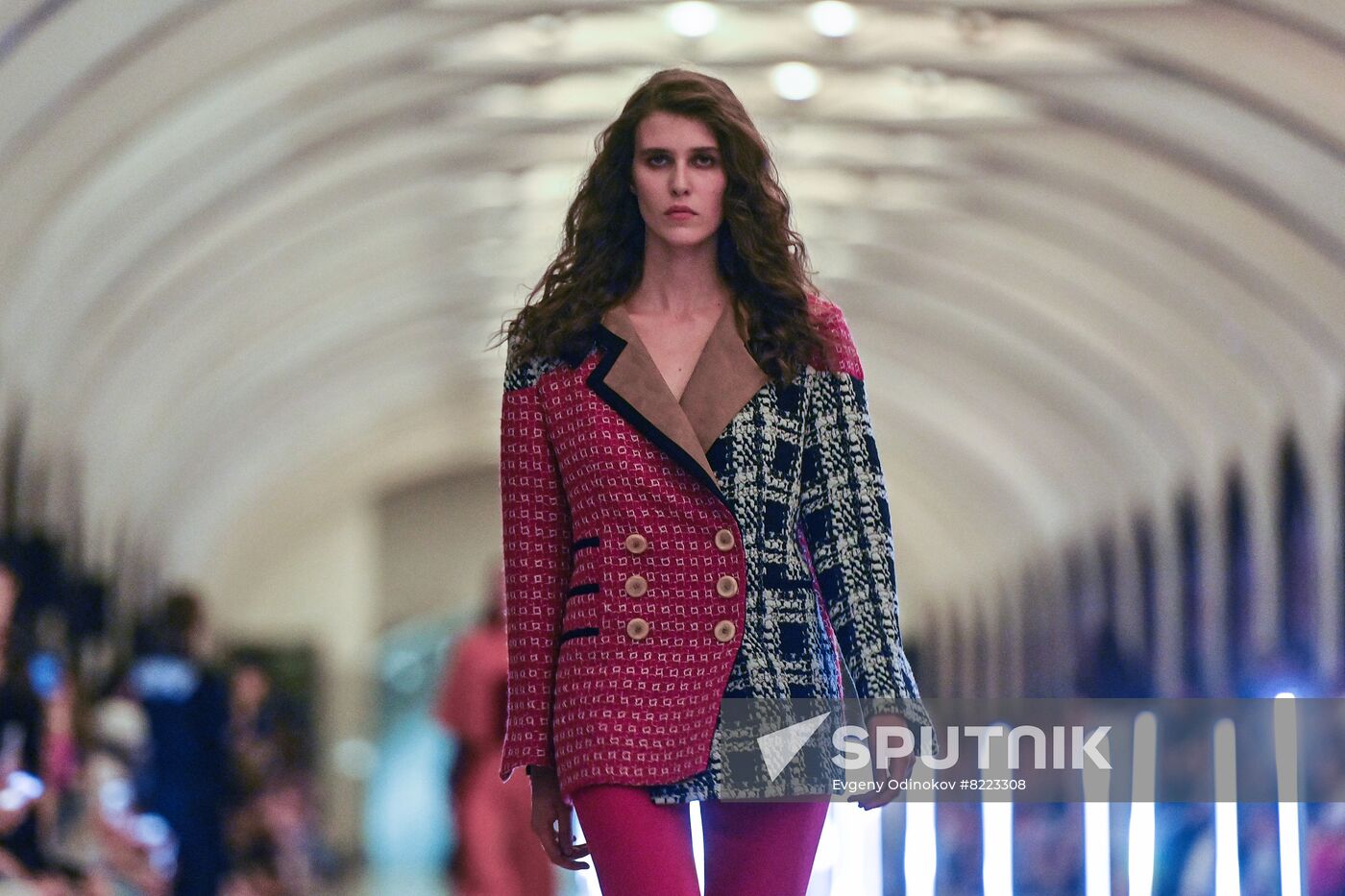 Russia Moscow Fashion Week Metro