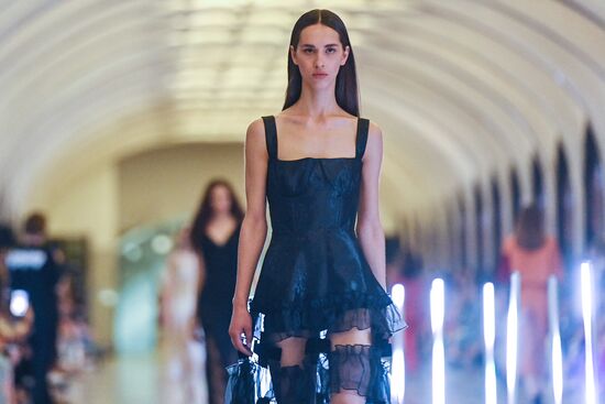 Russia Moscow Fashion Week Metro